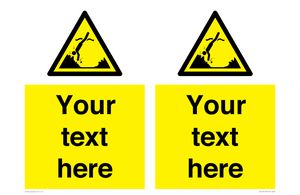 Custom Warning submerged objects